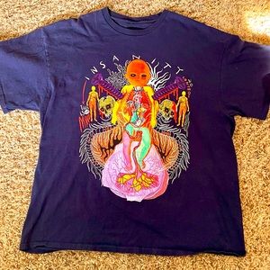Teen hearts xtra large insanity used like new shirt navy $9
